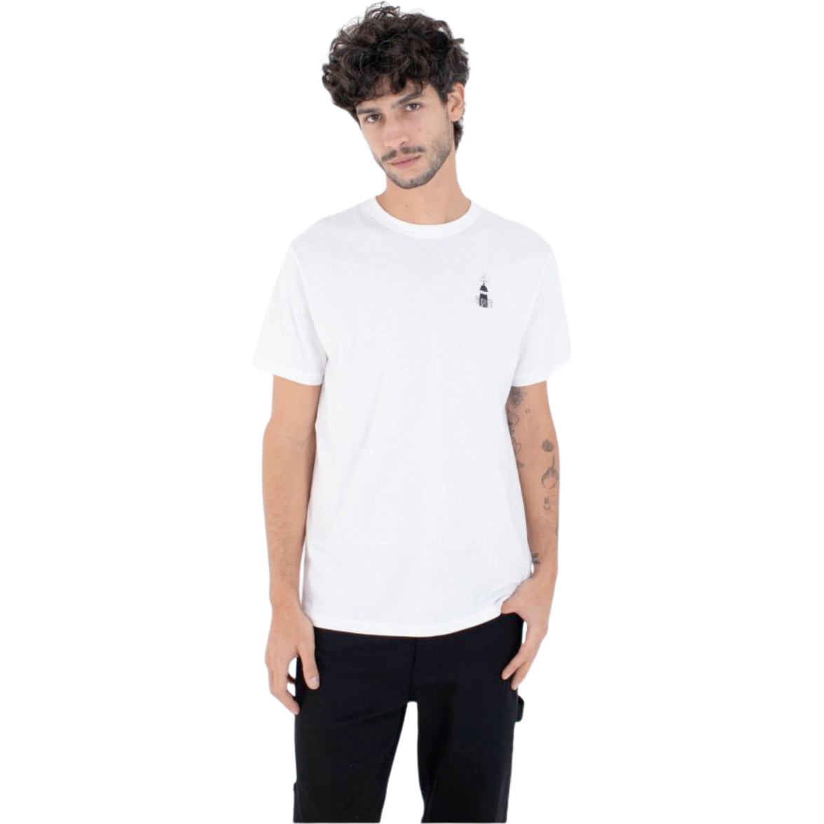2026 Hurley Mens Nazare  Lithse Tee MTSEUPH0004 - Newprint